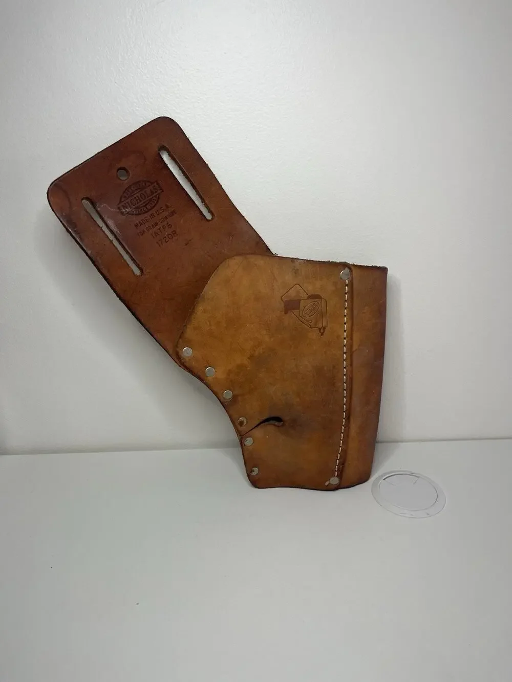 Nicholas Work Gear No. 1720R Top Grain Cowhide Leather Drill Holster - USA 🔷️